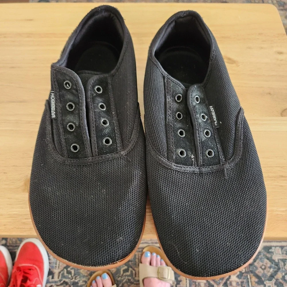 HOBIBEAR Barefoot‎ Minimalist Shoes Women's 10 US 44 EU Black/Brown NO LACES